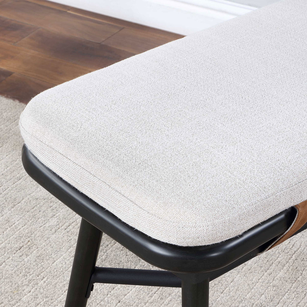  Springwood Dining Bench, Charcoal Finish
