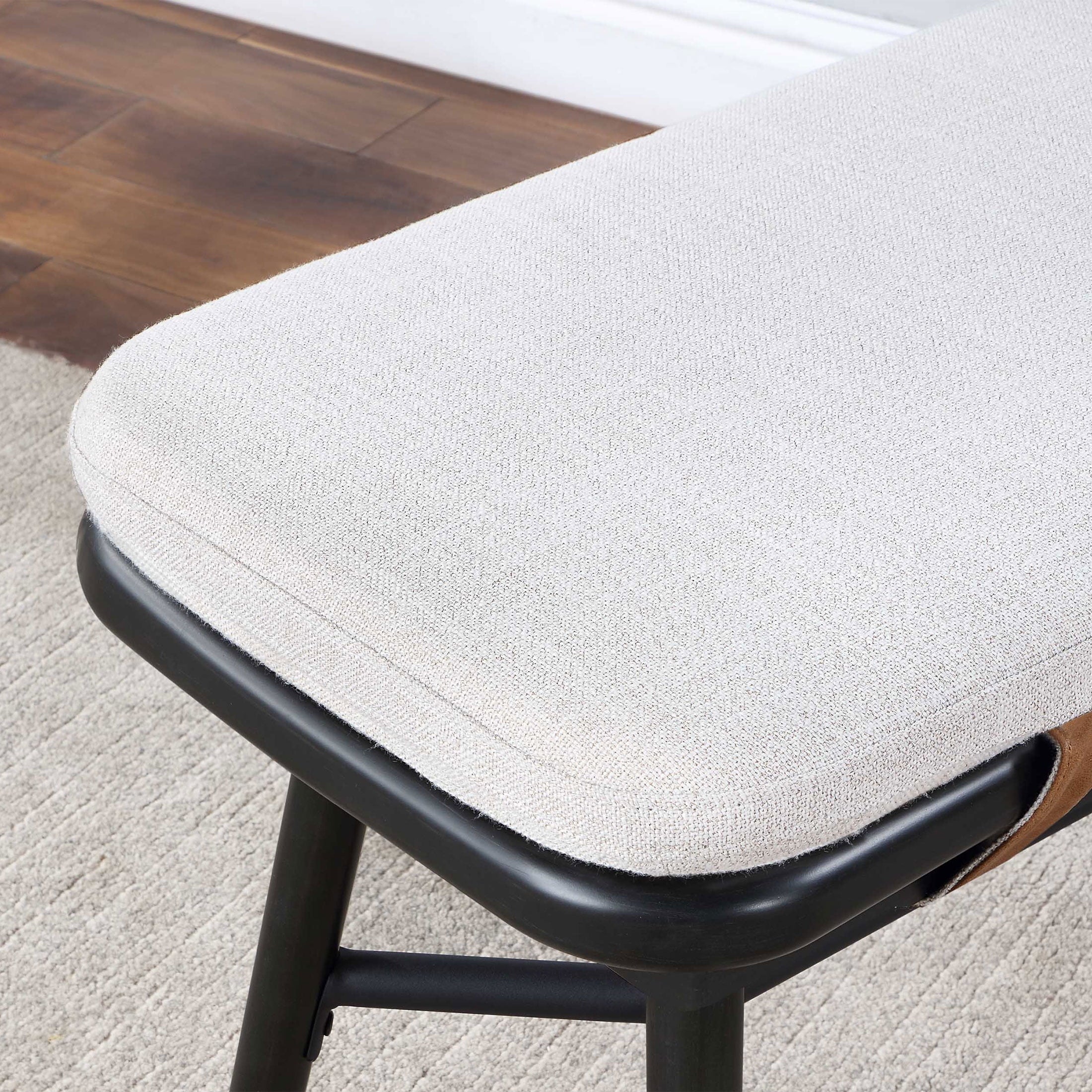  Springwood Dining Bench, Charcoal Finish