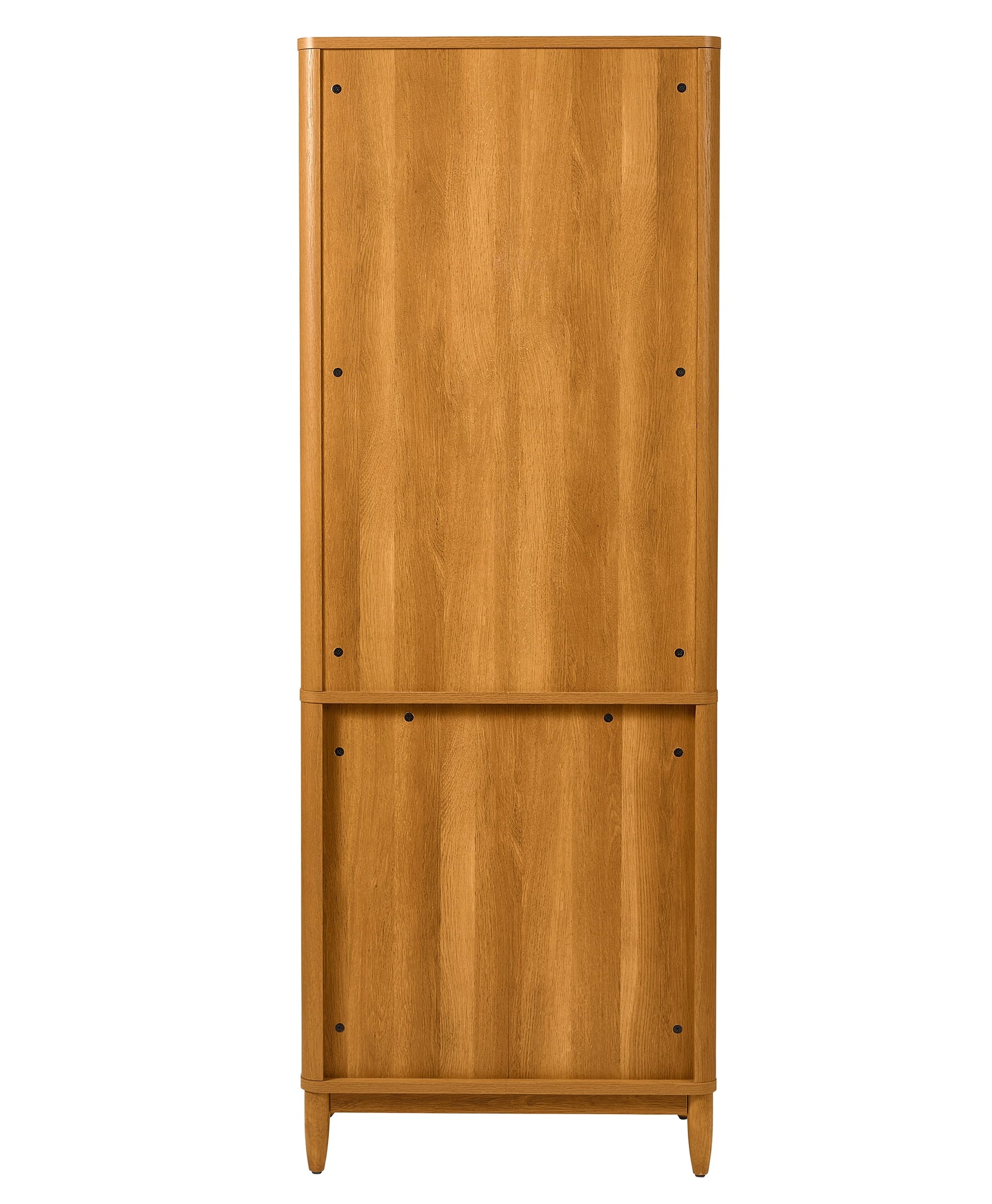  Springwood Bookcase with Doors, Light Honey Finish
