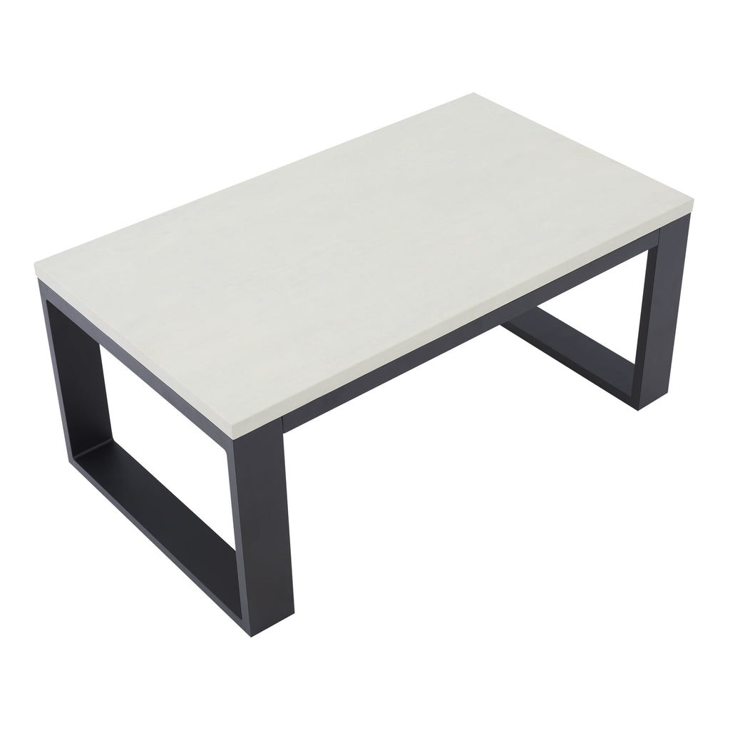  Ventura Outdoor Steel Patio Coffee Table