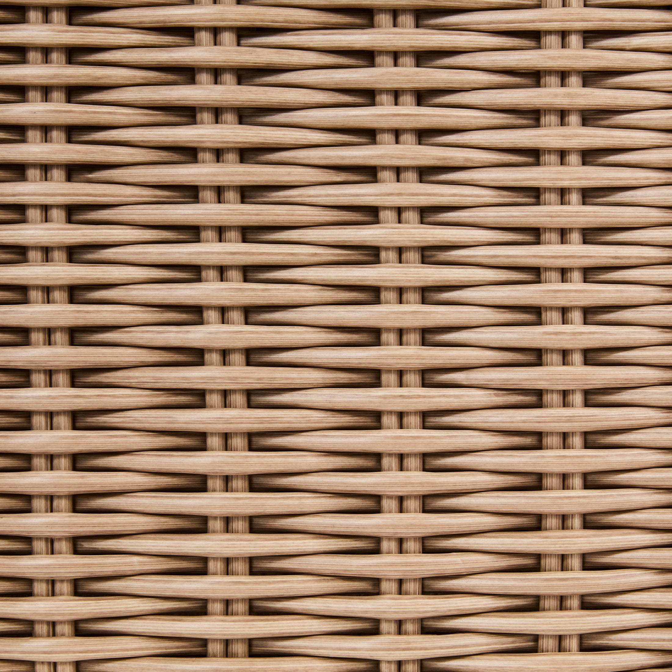  Bellamy Outdoor 1pc Patio Coffee Table, Tan Wicker