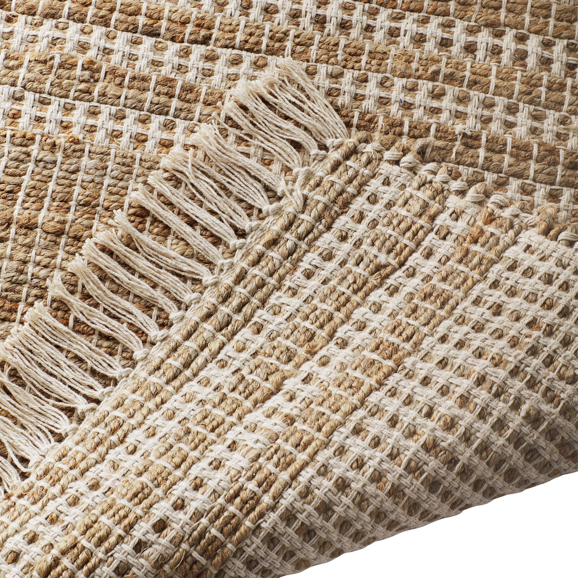  Sharma Jute 7' Indoor Runner Rug