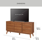  Greyson TV Stand for TVs up to 70�, Acorn Finish