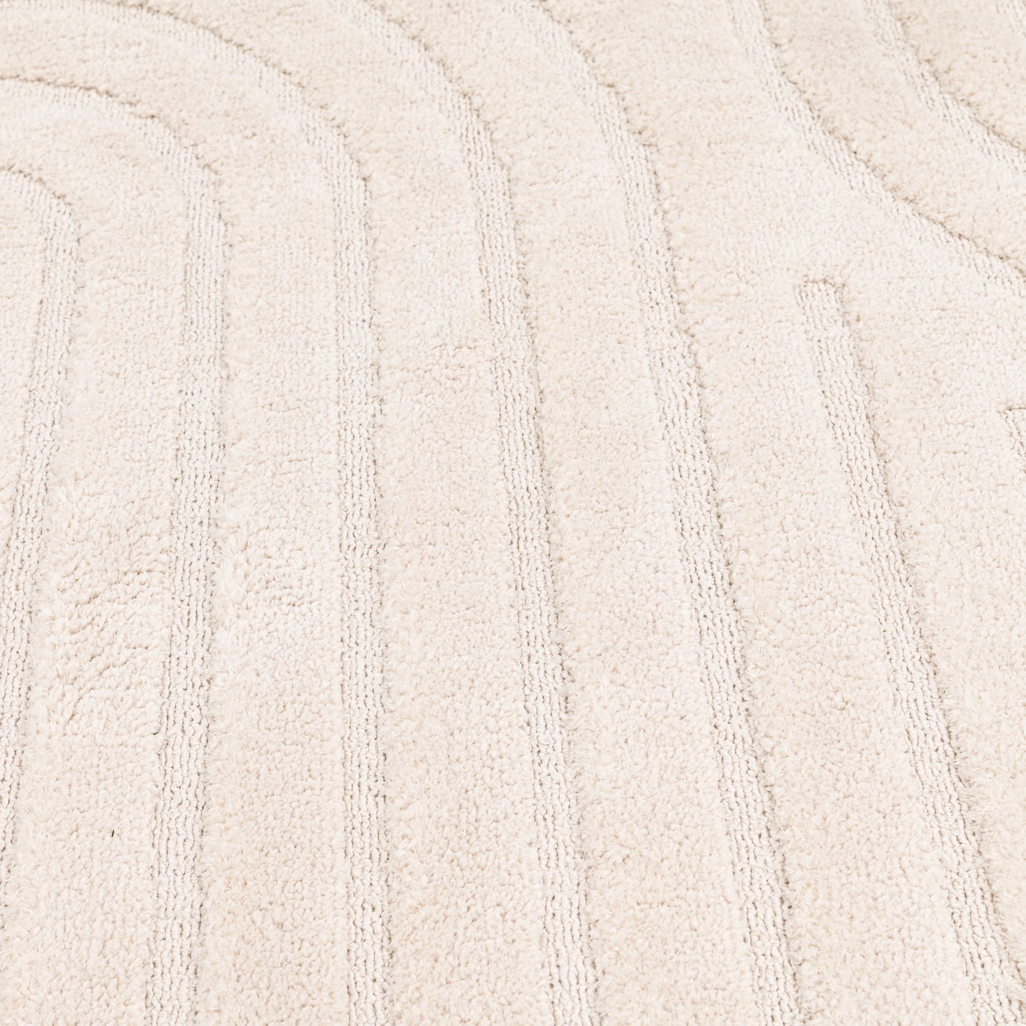  Arches Hi Low Indoor Area Rug, Ivory, 5'x6'7"