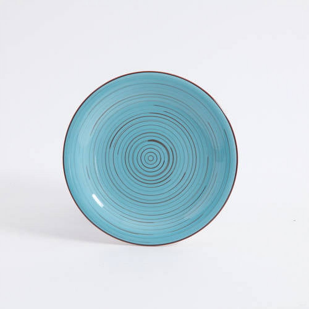  Festival Dinnerware, Assorted Colors, Set of 12