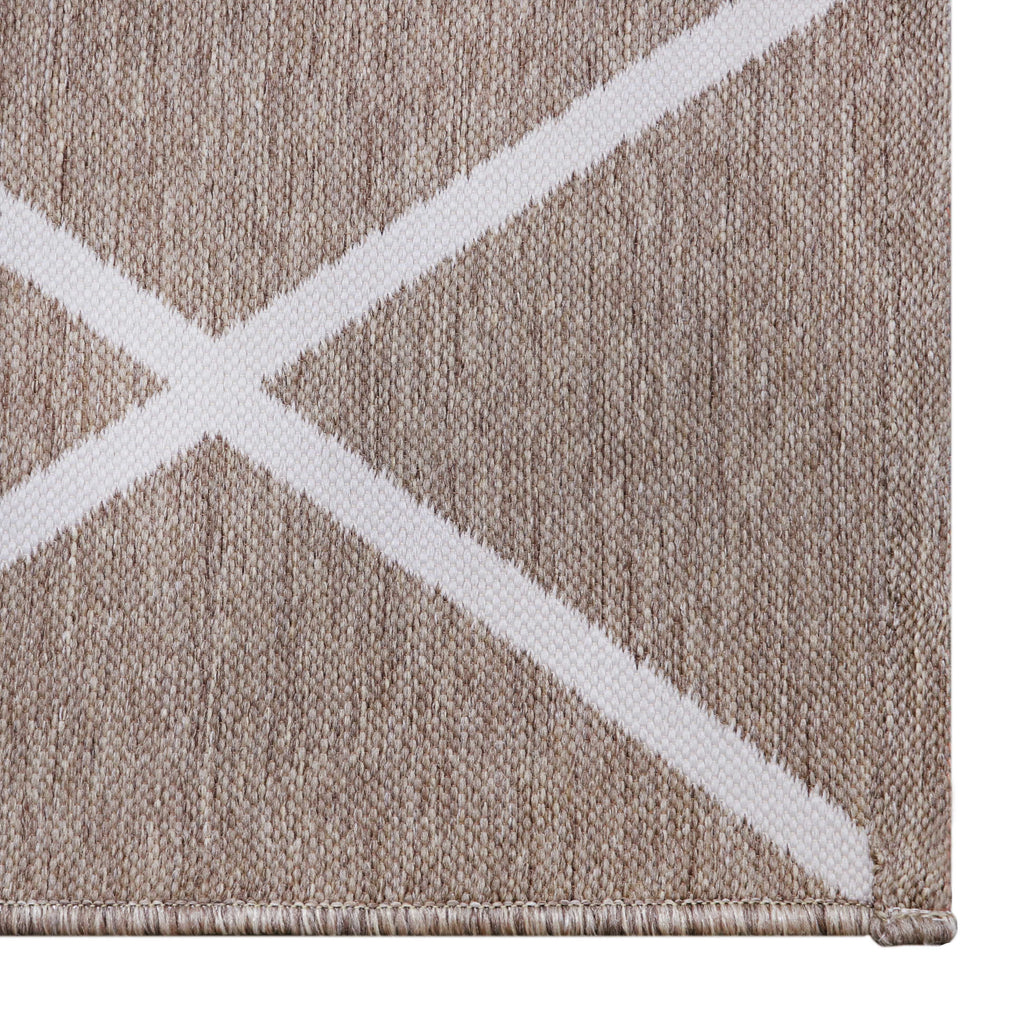  Medallion Reversible Rug, Red, 7' x 10'