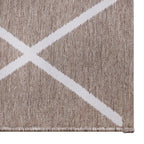 Medallion Reversible Rug, Red, 7' x 10'