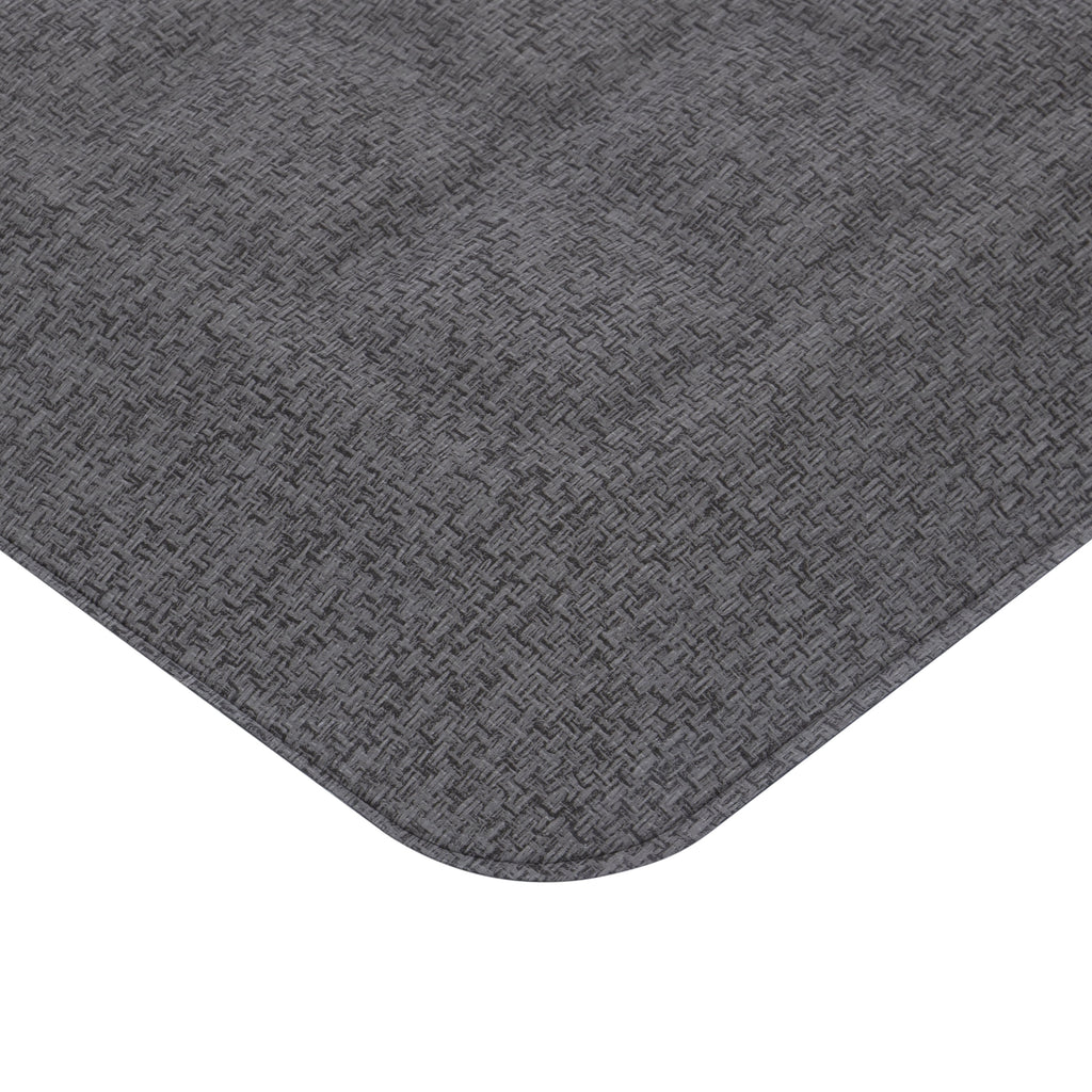  Gel Comfort Fallon Collection Gray Stone 20" x 39" Anti-Fatigue Kitchen Mat