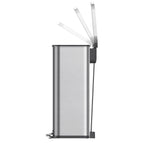  Kitchen Trash Can, 13.2 Gallon Stainless Steel Step Garbage Bin with Soft Close Lid, Silver