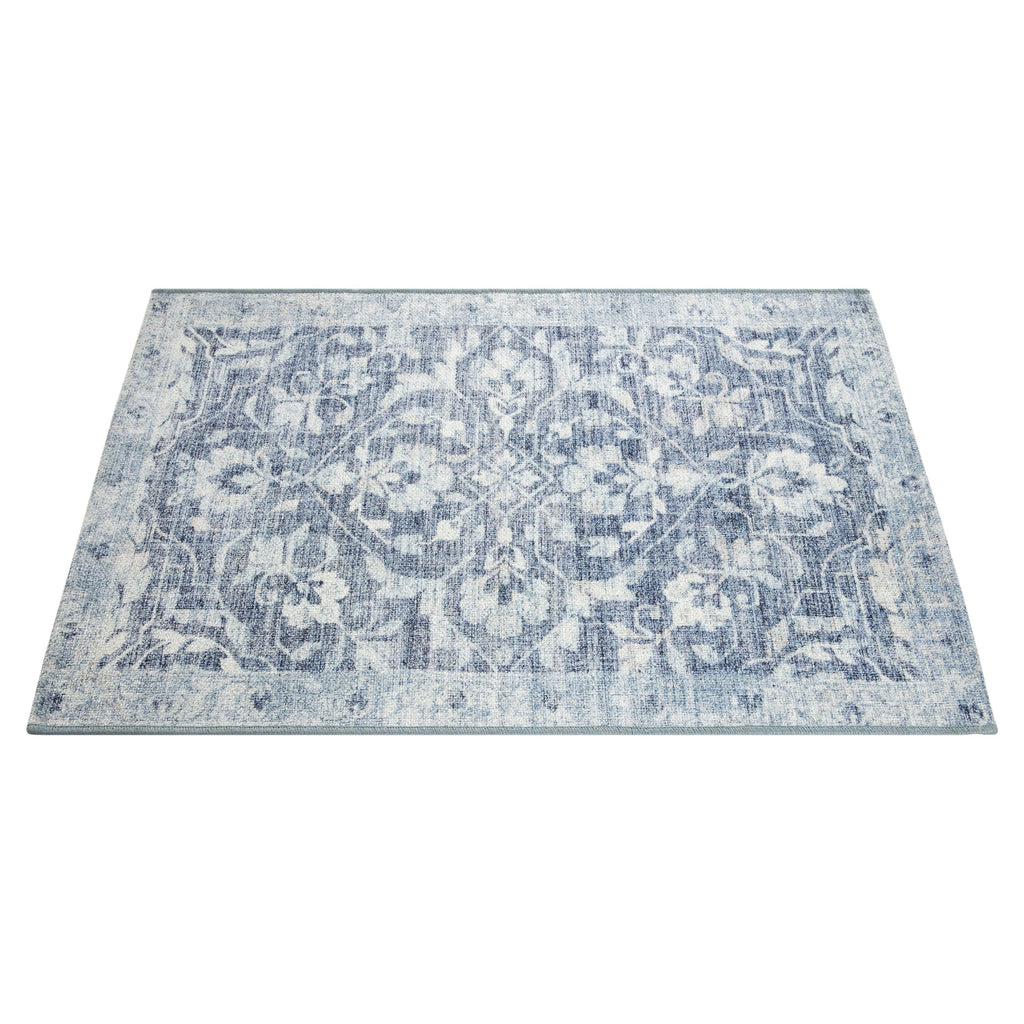  Blue Persian Non-Skid Indoor 30" x 46" Accent Rug