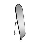  Black Arched Floor Mirror 17x58 for Bedroom or Living Room