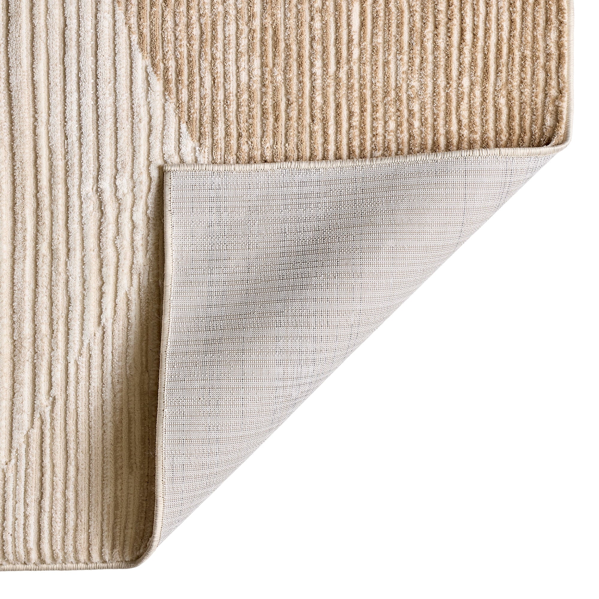  Neutral Modern Shapes Abstract Indoor Area Rug, 7'10"x10'