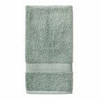  Signature Soft Solid Cotton 6 Piece Bath Towel Set,Green River