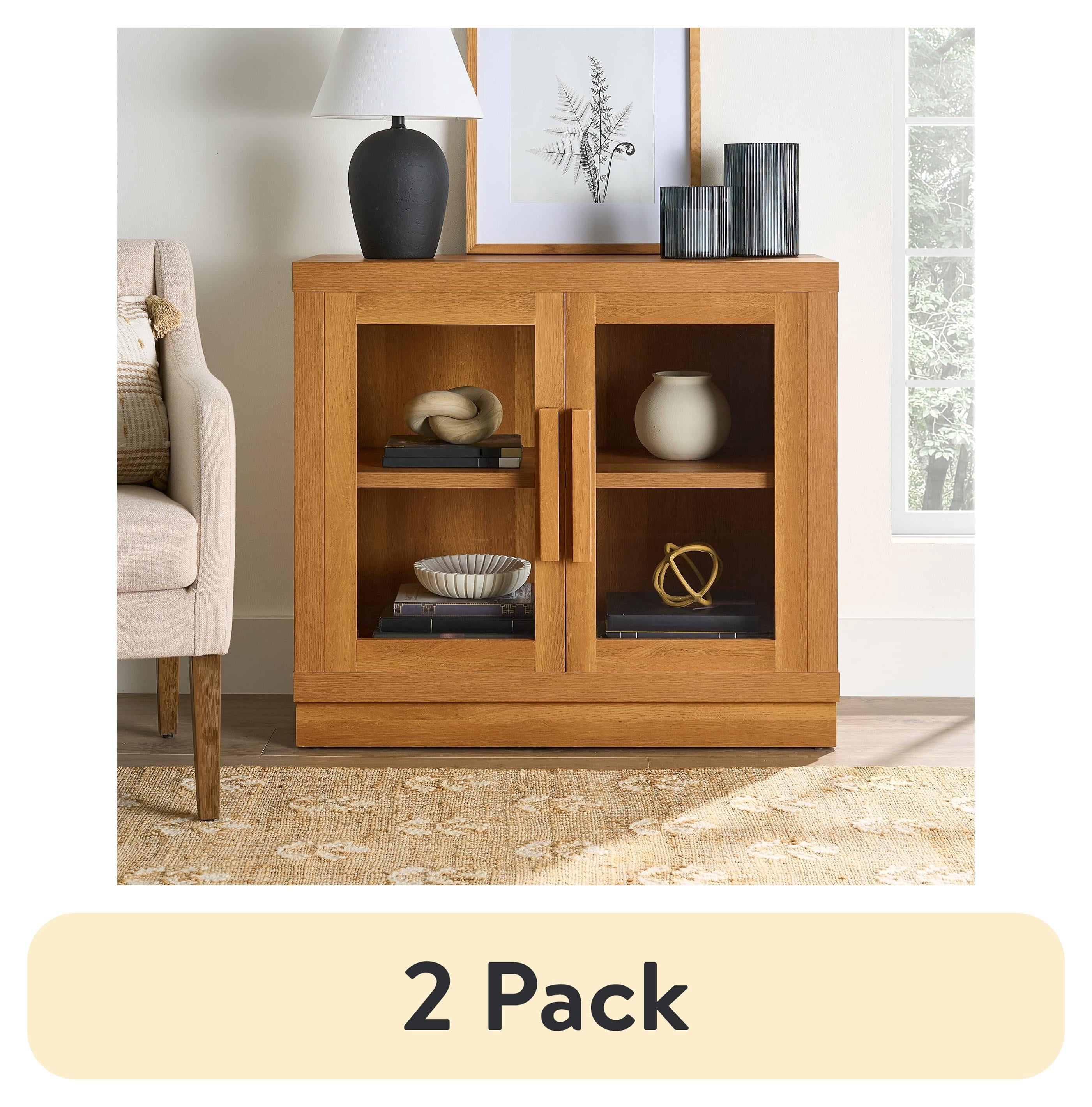 Homora™ Ezra Accent Cabinet, Rich Black Finish