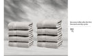  Signature Soft Solid 6 Piece Towel Set,Soft Silver
