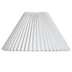  Wood Grain Finish Table Lamp with Pleated Shade