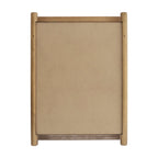  Craftsman Solid Wood Wall Mirror, 21.5 x 30 Inch, Natural Finish