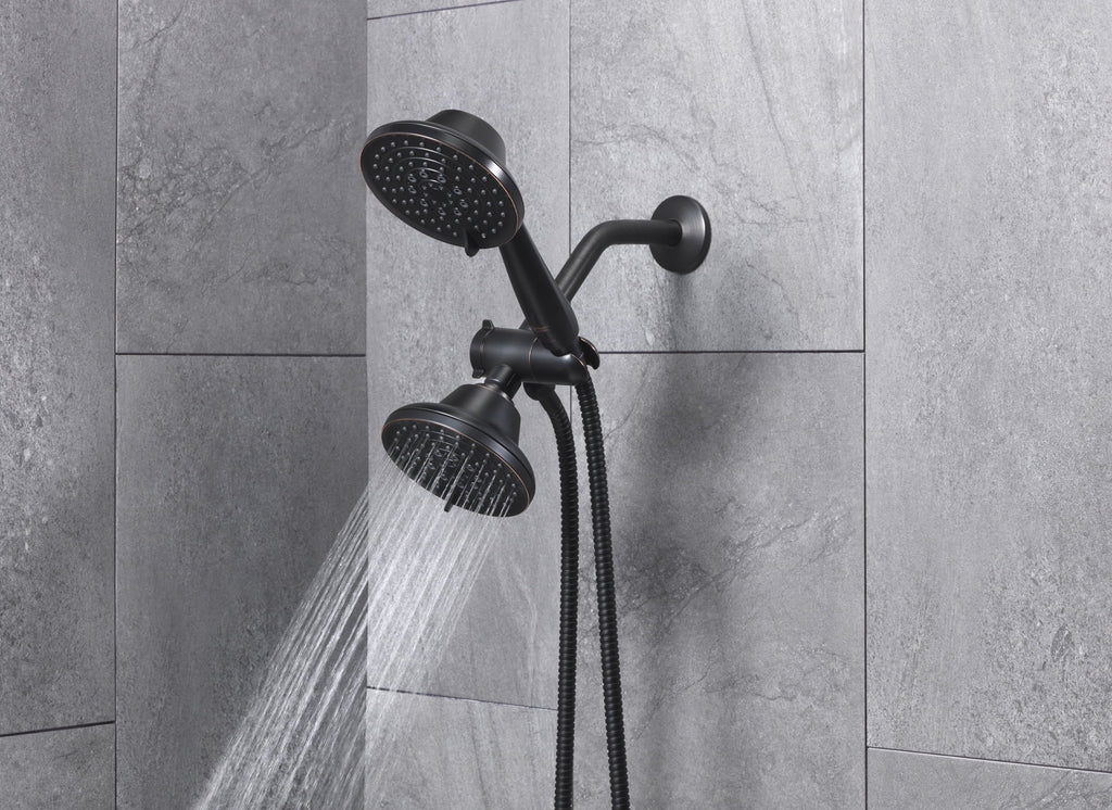  6 Setting Combo Showerhead, Oil Rubbed Bronze
