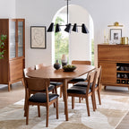  Greyson China Cabinet, Acorn Finish