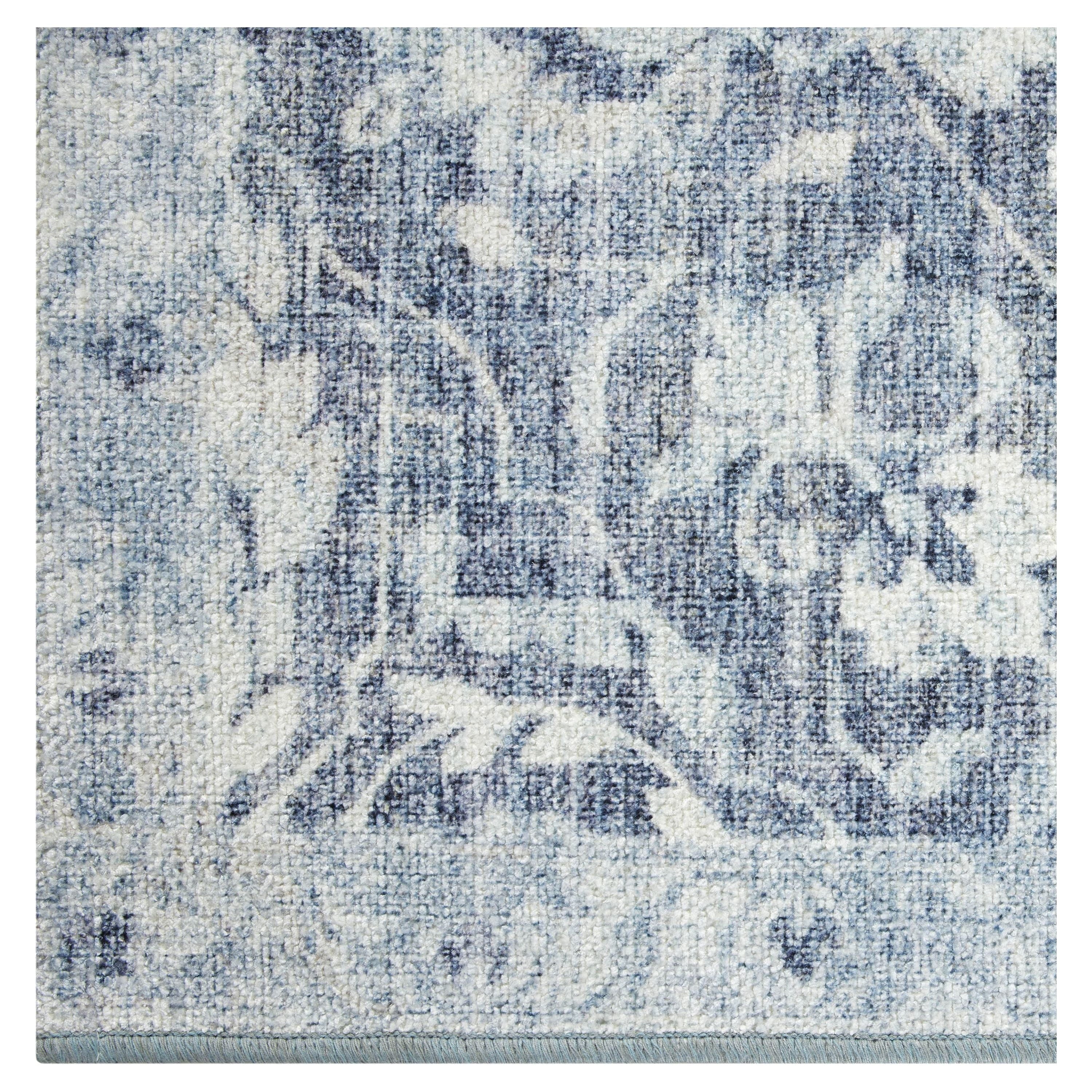  Blue Persian Non-Skid Indoor 30" x 46" Accent Rug