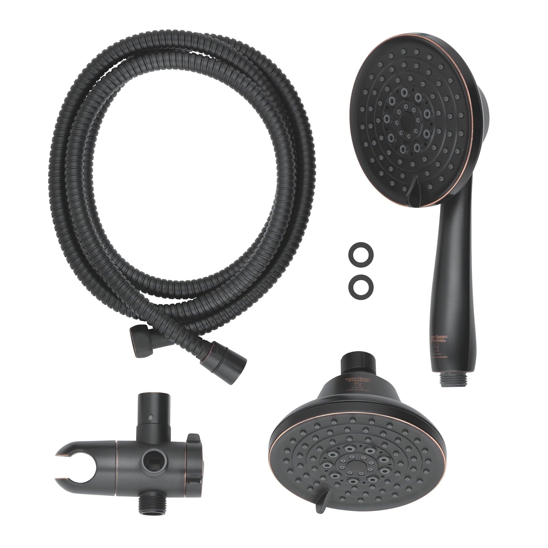  6 Setting Combo Showerhead, Oil Rubbed Bronze
