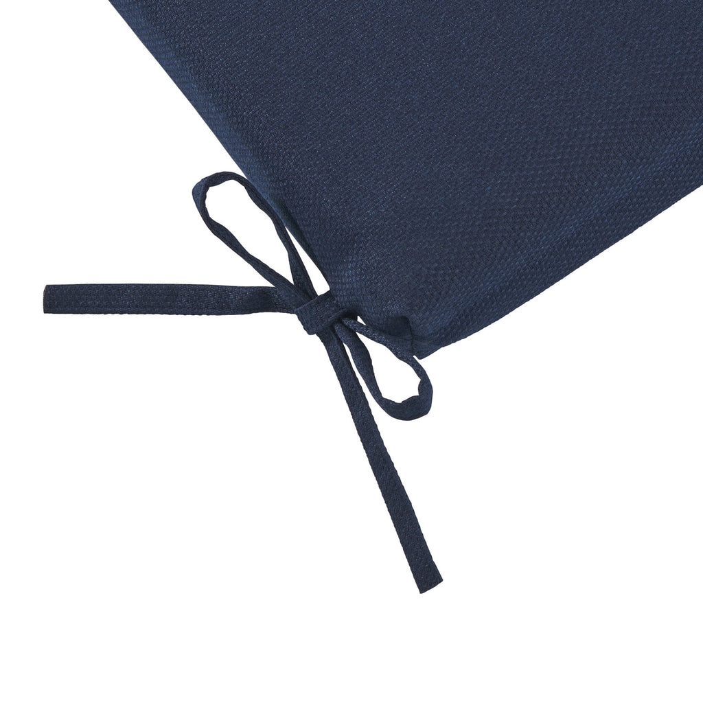  48" x 18" Premium Outdoor Bench Seat Cushion, 1-Piece, Navy