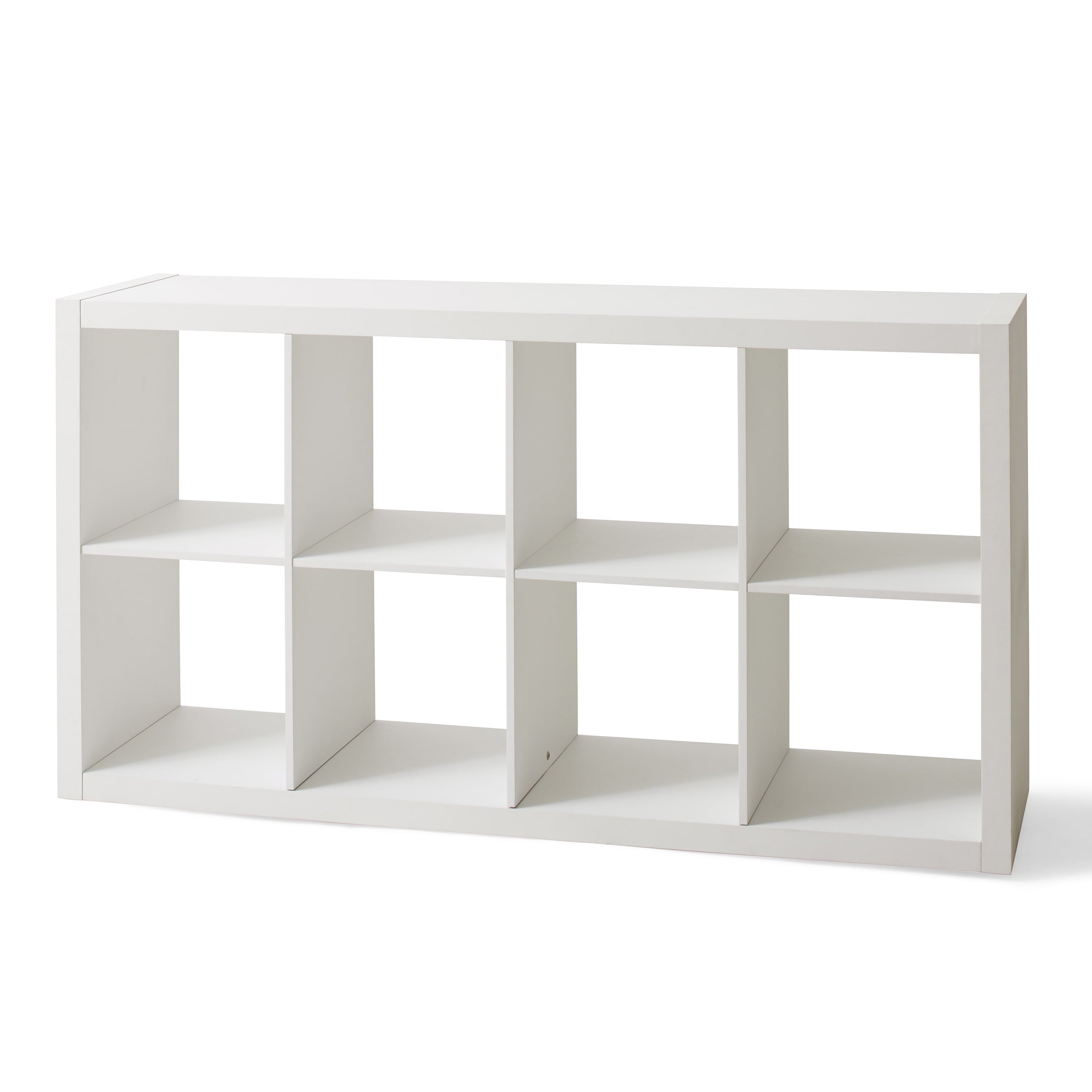  8 Cube Storage Organizer, White Texture