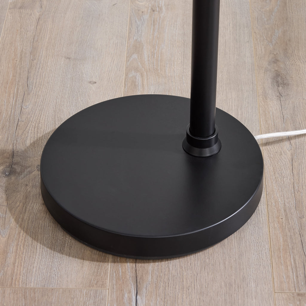  Black Finish Arch Dome Floor Lamp