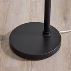  Black Finish Arch Dome Floor Lamp
