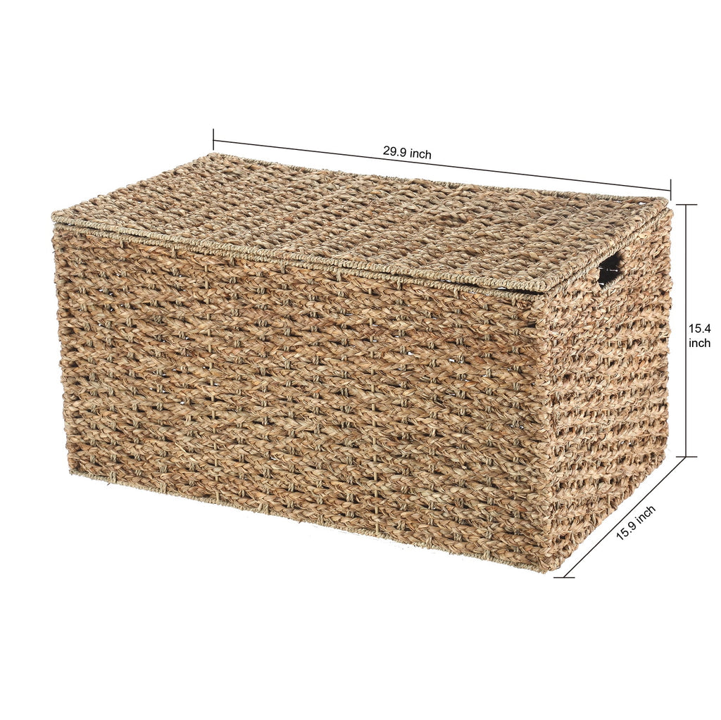  XL Braided Seagrass Storage Trunk