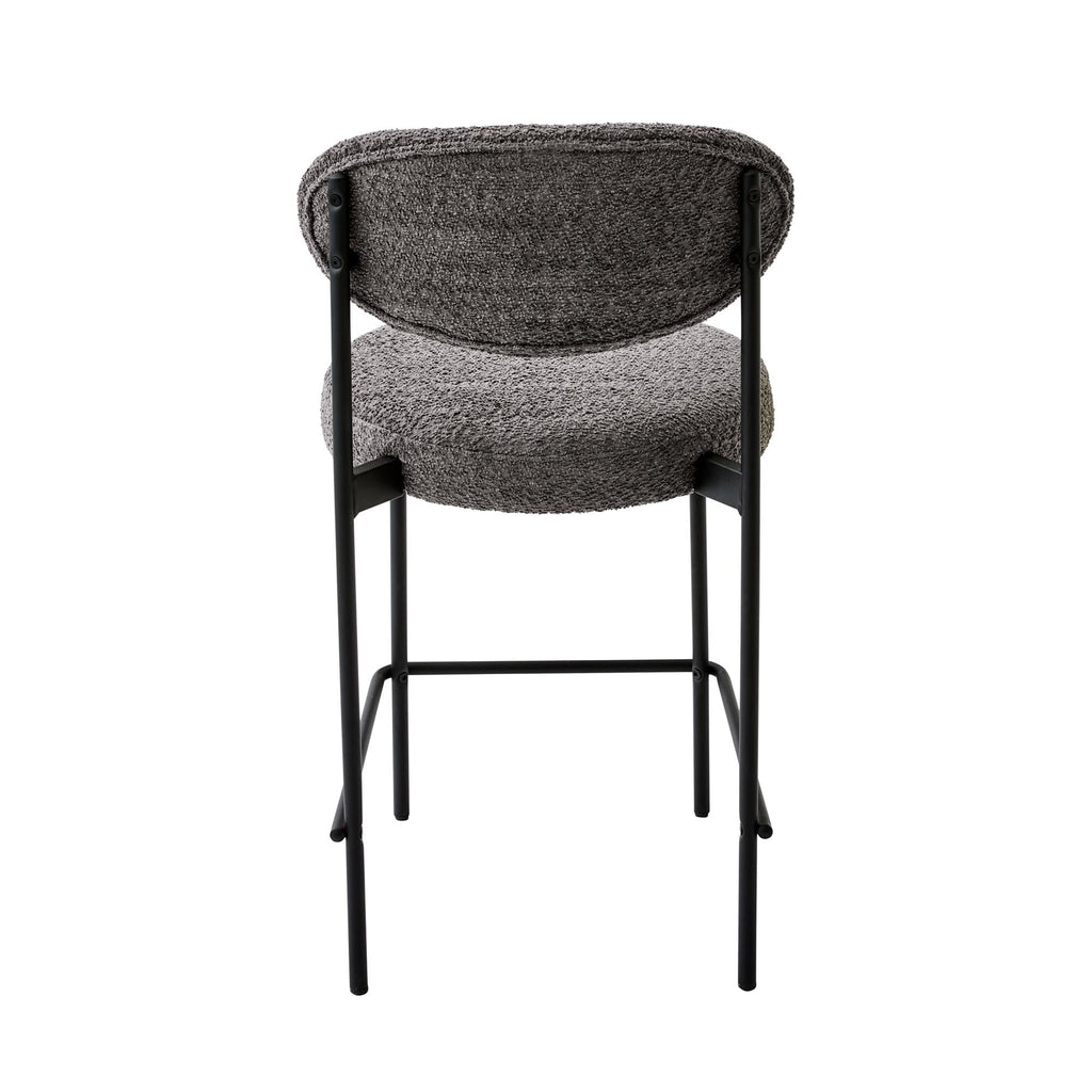  Boucle Counter Stool, Gray