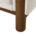  Adlin Accent Chair, Cream Boucle