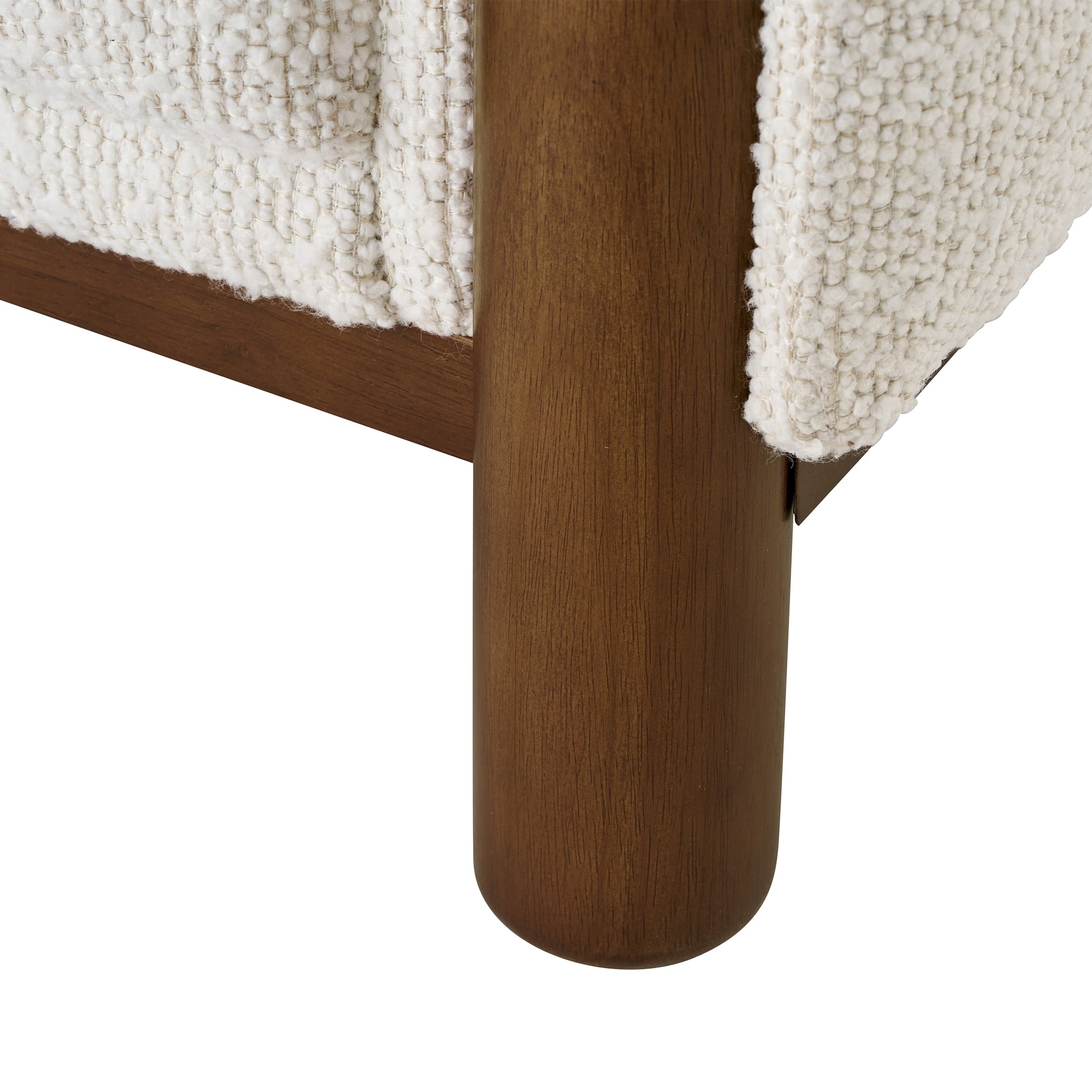  Adlin Accent Chair, Cream Boucle