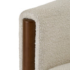 Adlin Accent Chair, Cream Boucle