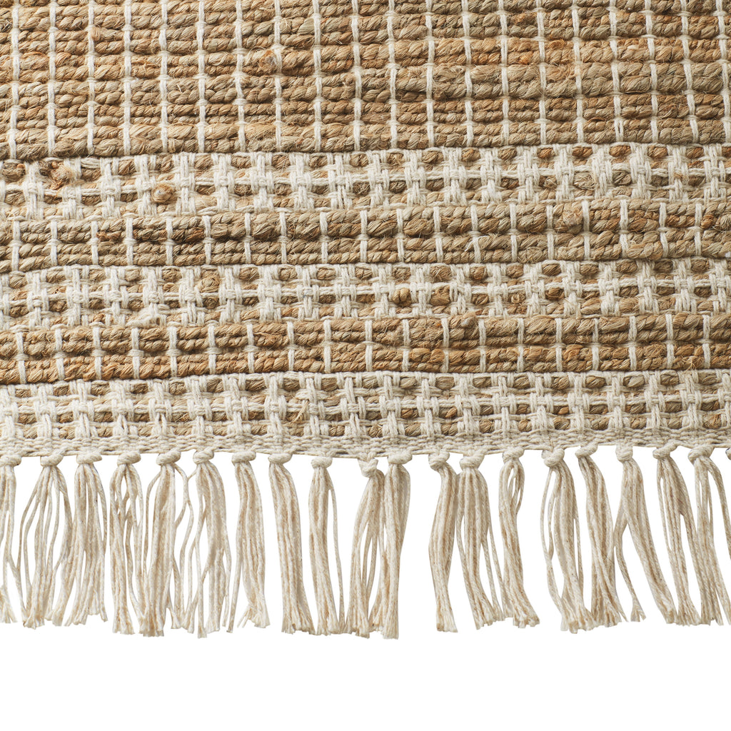  Sharma Jute 7' Indoor Runner Rug