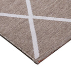  Medallion Reversible Rug, Red, 7' x 10'