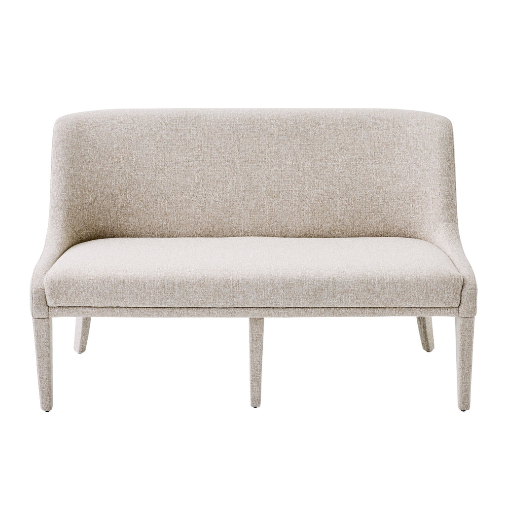  Windsor Upholstered Dining Bench, Wheat
