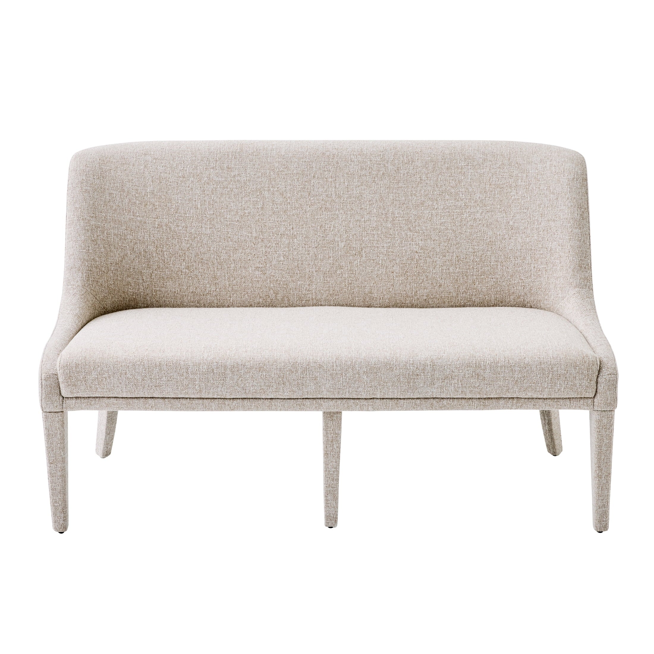  Windsor Upholstered Dining Bench, Wheat
