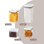  Flip-Tite 4-Pack Square Food Storage Container Set
