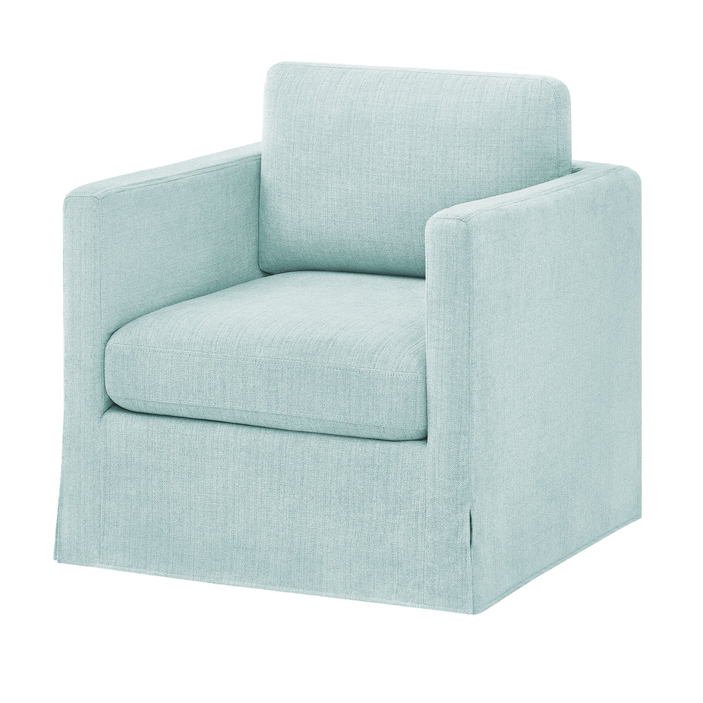  Waylen Swivel Accent Chair, River Green