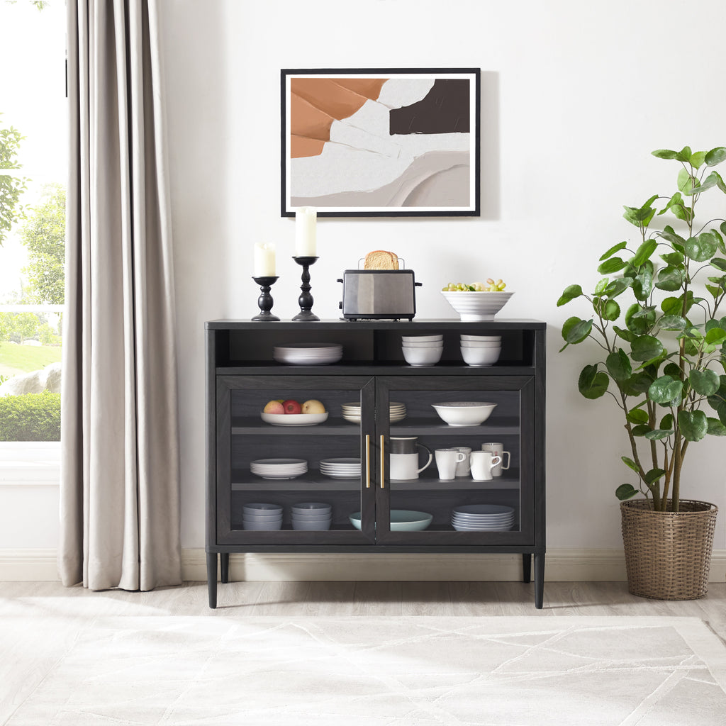   Oaklee Buffet, Black Finish
