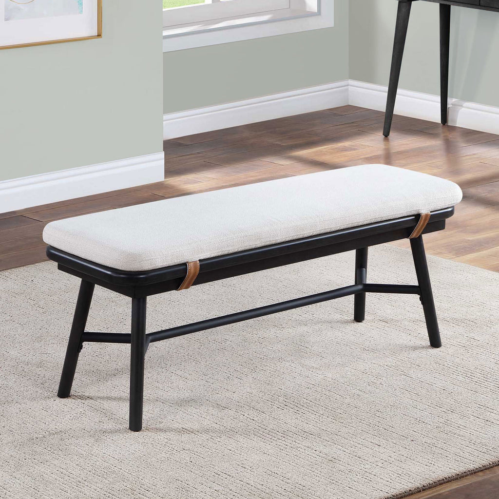  Springwood Dining Bench, Charcoal Finish