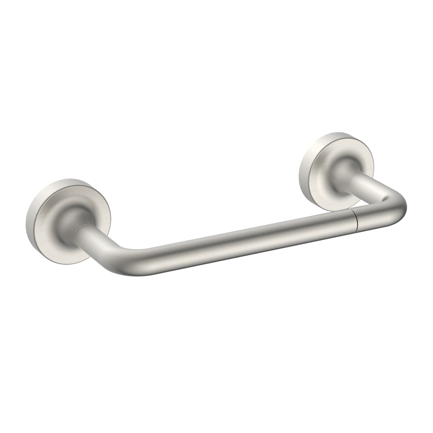  Clean Modern 3-Piece Bathroom Hardware Set, Satin Nickel � Towel Bar, Robe Hook & Toilet Paper Holder