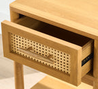  Springwood Caning Nightstand, Light Honey Finish