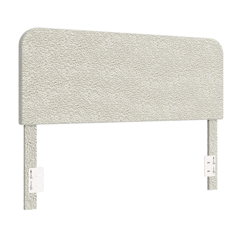 Juliet Full/Queen Boucle Headboard, Ivory