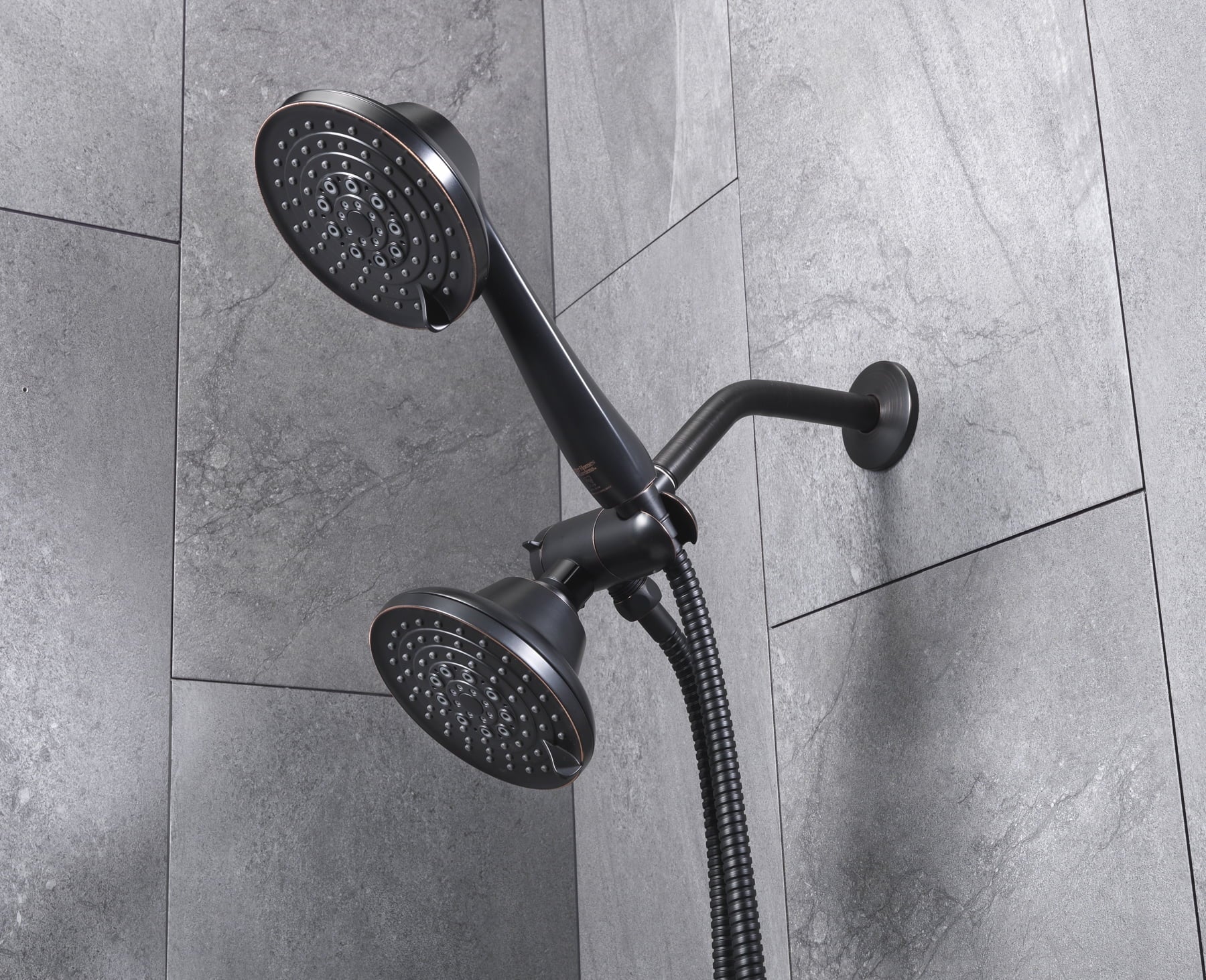  6 Setting Combo Showerhead, Oil Rubbed Bronze