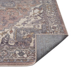  Mauve Persian Medallion Indoor Area Rug, 5' x 7'
