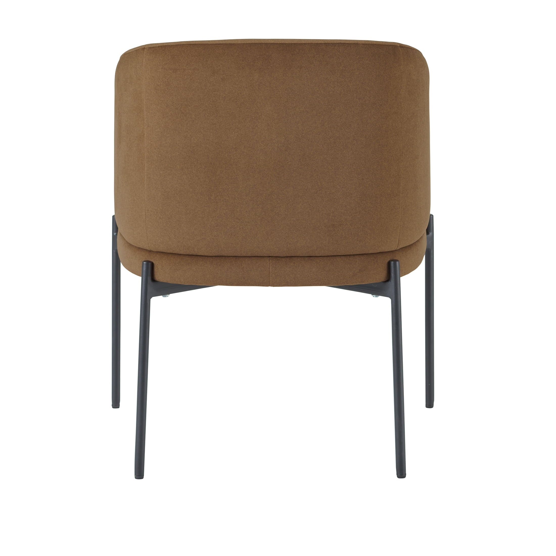 Better Home and Garden Wyatt velvet Dining Chair 2pk, Vesper Tobacco