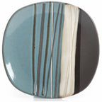  Bazaar Dinnerware, Teal, Set Of 16