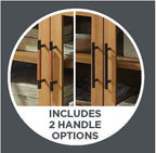  Reading Refined Farmhouse TV Stand for TVs up to 65", Walnut Finish